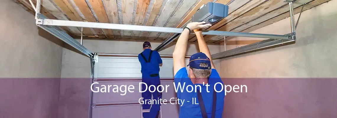 Garage Door Won't Open Granite City - IL