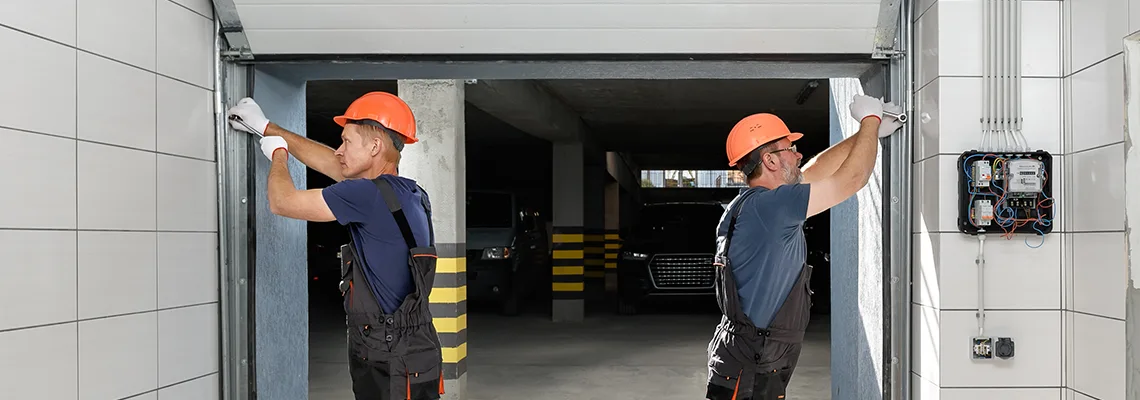 Wooden Garage Door Frame Repair in Granite City, Illinois